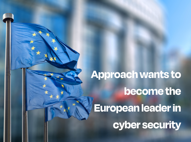 Cover for article about Approach ambitions to become European leader in cyber security