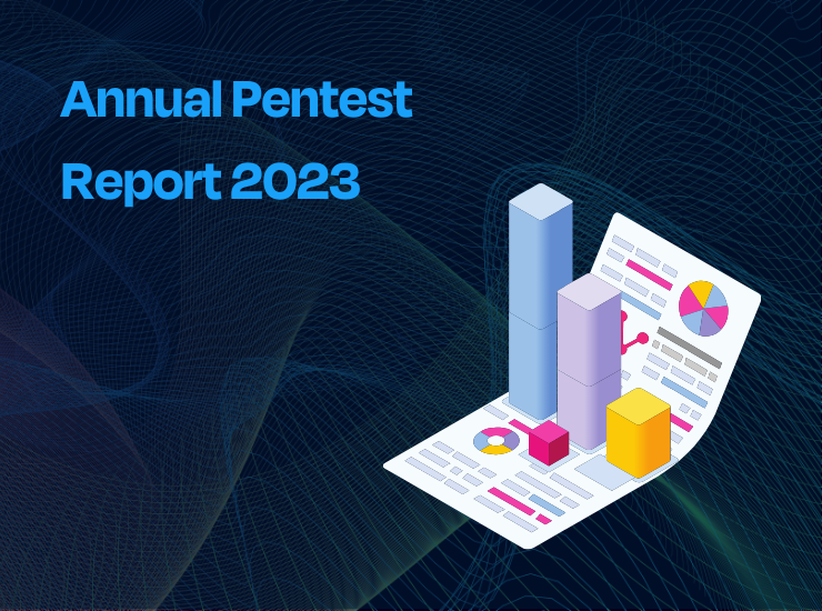 Cover for article "Annual Pentest Report 2023"