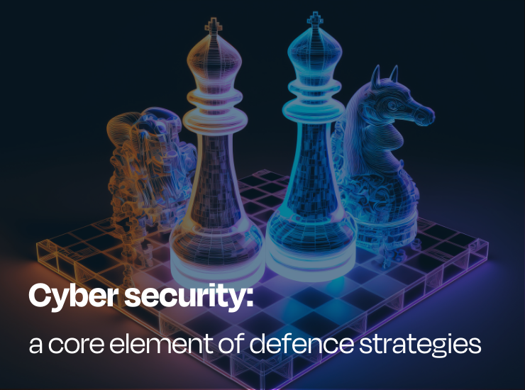 Cover for article "cyber security: a core element of defence strategies"